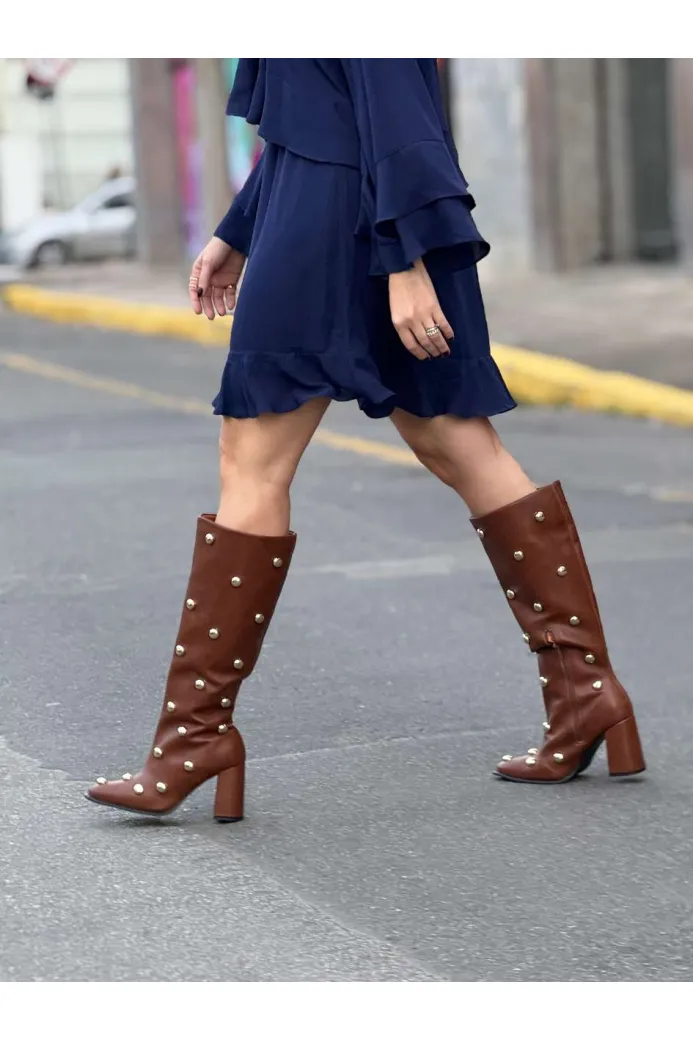 BOTA KVENTURA JOANA 16519  Conhaque
