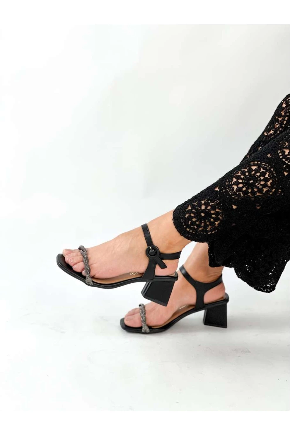 Sandalia Kventura Veneza 101 - Preto